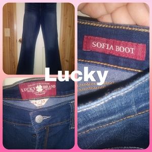 Like New Lucky Sophie Boot Cut Jeans